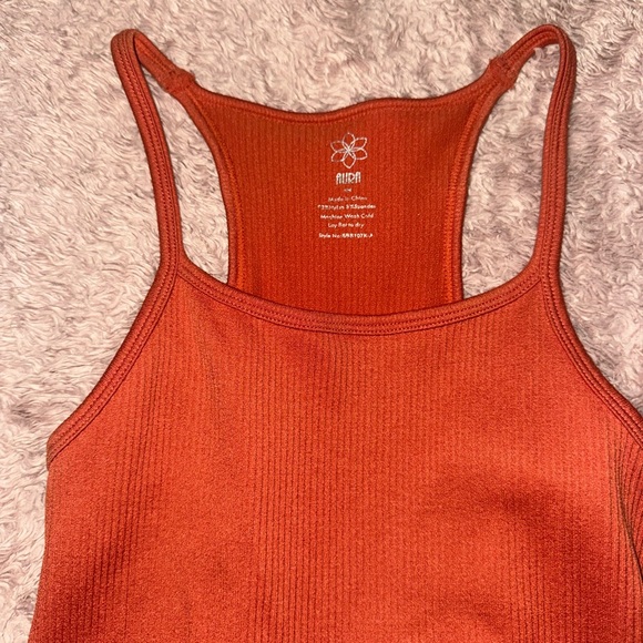 Women's Ribbed body suit- Rust - Picture 4 of 7